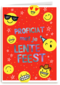 Lentefeest proficiat smileys