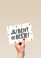 een positieve kaart met de leuke tekst jij bent de beste