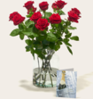 Boeket Rode Rozen Luxe