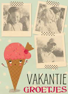 ijsje vakantiegroetjes