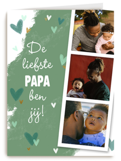 Vaderdag De Liefste papa fotokaart