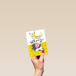 vriendschapskaart hooi koe gaat het