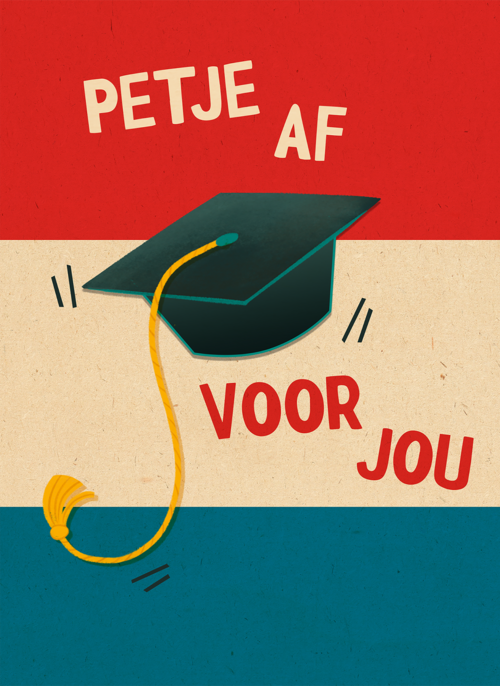 Houten Kaart Diploma | Houten Kaart Hallmark | Diploma | Geslaagd Petje Af Voor Jou