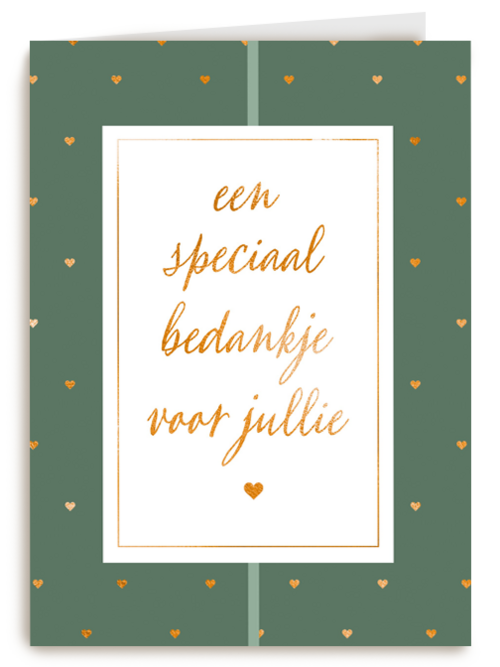 Kaart | Hallmark | Bedankt | Bedanktkaart Een Speciaal Bedankje Voor Jullie