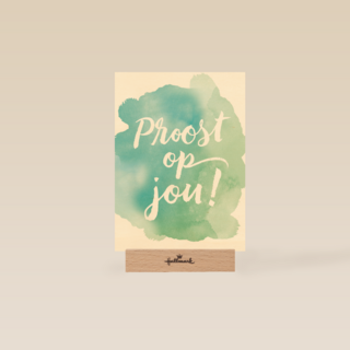 watercolor proost op jou