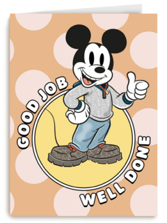 Complimentkaart Mickey Mouse