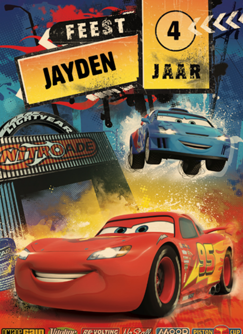 disney cars feest