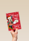 Minnie Mouse kerstkus door de brievenbus