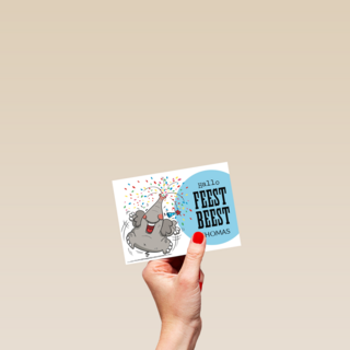 funny mail hallo feest beest