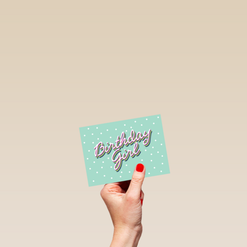 Verjaardagskaart birthday girl quote