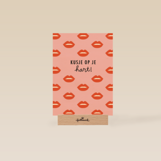 kusje op je hart