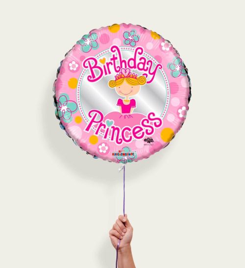 Ballon Birthday Princess Roze