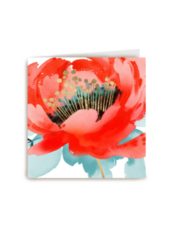 watercolor bloem blanco
