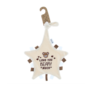 Tutteldoekje Love You Beary Much Beige 