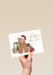 Merry Christmas Bear Happy NY