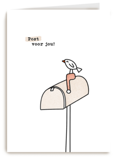 Zomaar kaart post voor jou