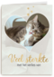 Fotokaart veel sterkte met verlies kat