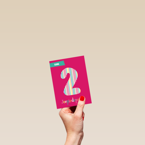 joepie jij bent 2 jaar