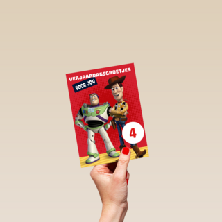 Toy Story verjaardagsgroetjes Buzz en Woody
