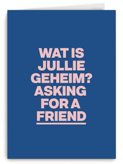 Wat is jullie geheim AndC