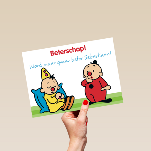 beterschapskaart met bumba