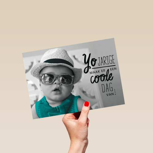 baby brabbel yo jarige maak er een coole dag van