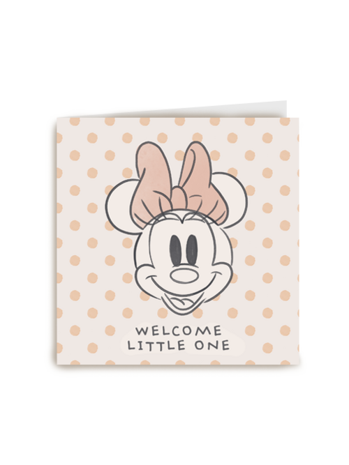 Geboorte felicitatie Minnie Mouse