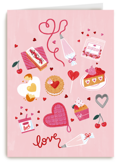 Valentijn liefde taarten