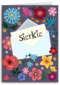 Sterkte kaart envelop en bloemen