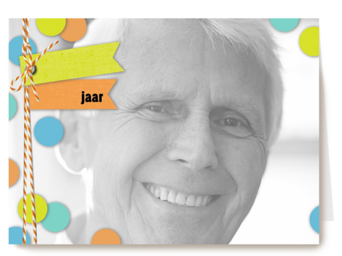 fotokaart man stippen