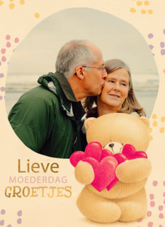 moederdag fotokaart forever friends lieve moederdag groetjes