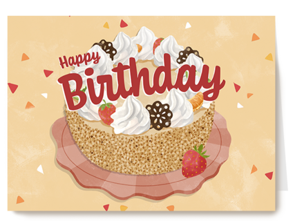 Making Memories Happy Birthday taart