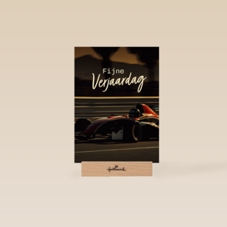 Verjaardag Raceauto
