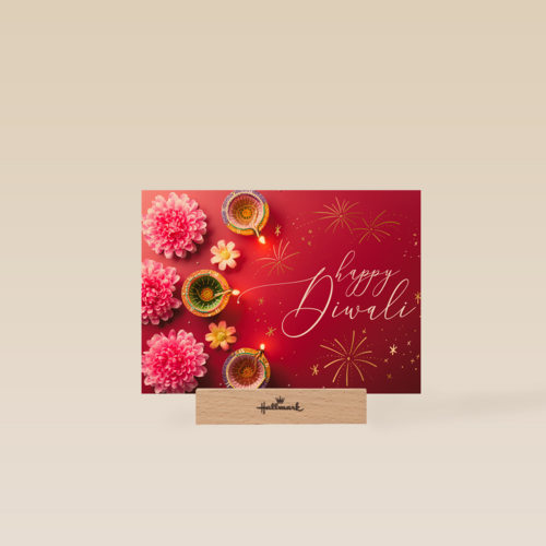 Happy Divali bloemen