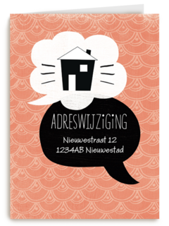 verhuizen nieuw adres verhuisbericht adreswijziging
