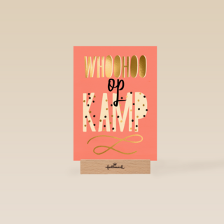 op kamp kaart woohoo op kamp