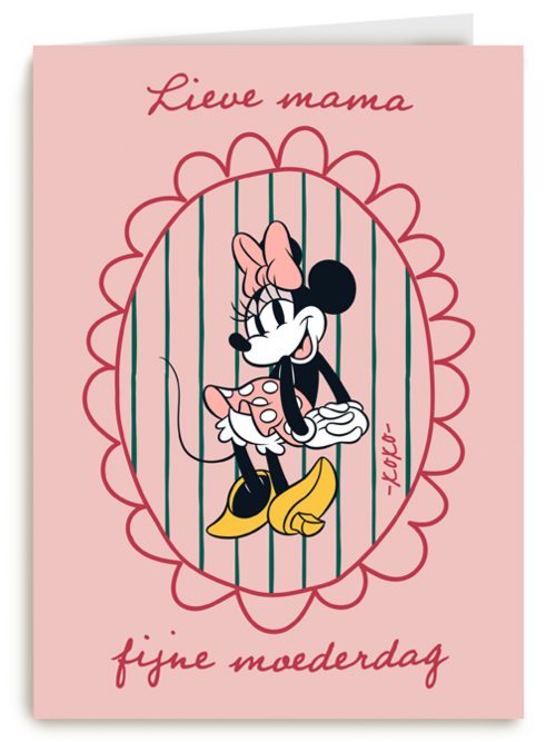 Lieve Mama Fijne Moederdag Minnie Mouse