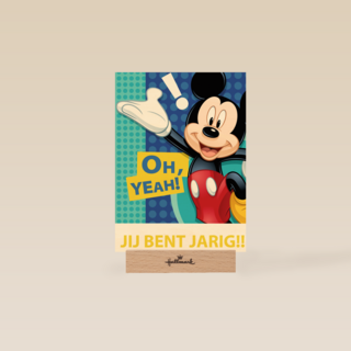 oh yeah jij bent jarig met mickey