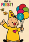 het is feest met bumba ballonnen