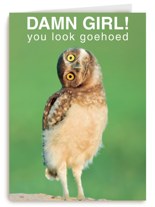 Verjaardagskaart Hallmark | Damn Girl You Look Goehoed