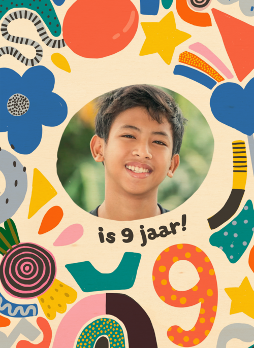 Fotokaart 9 jaar