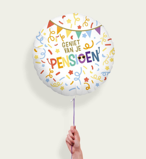 Ballon Geniet van je Pensioen Multi