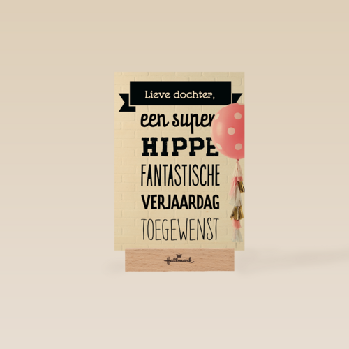 super hippe fantastische verjaardag