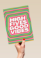 Beterschap kaart high fives good vibes