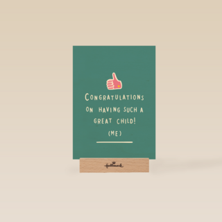 moederdag kaart felicitatie on having such a great child