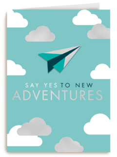 emigratie kaart say yes to new adventures