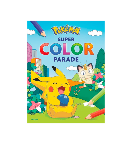 Kleurboek Pokemon Color Parade