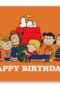 Peanuts Happy Birthday