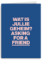 Wat is jullie geheim AndC