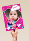 Minnie Mouse fotokaart verjaardag